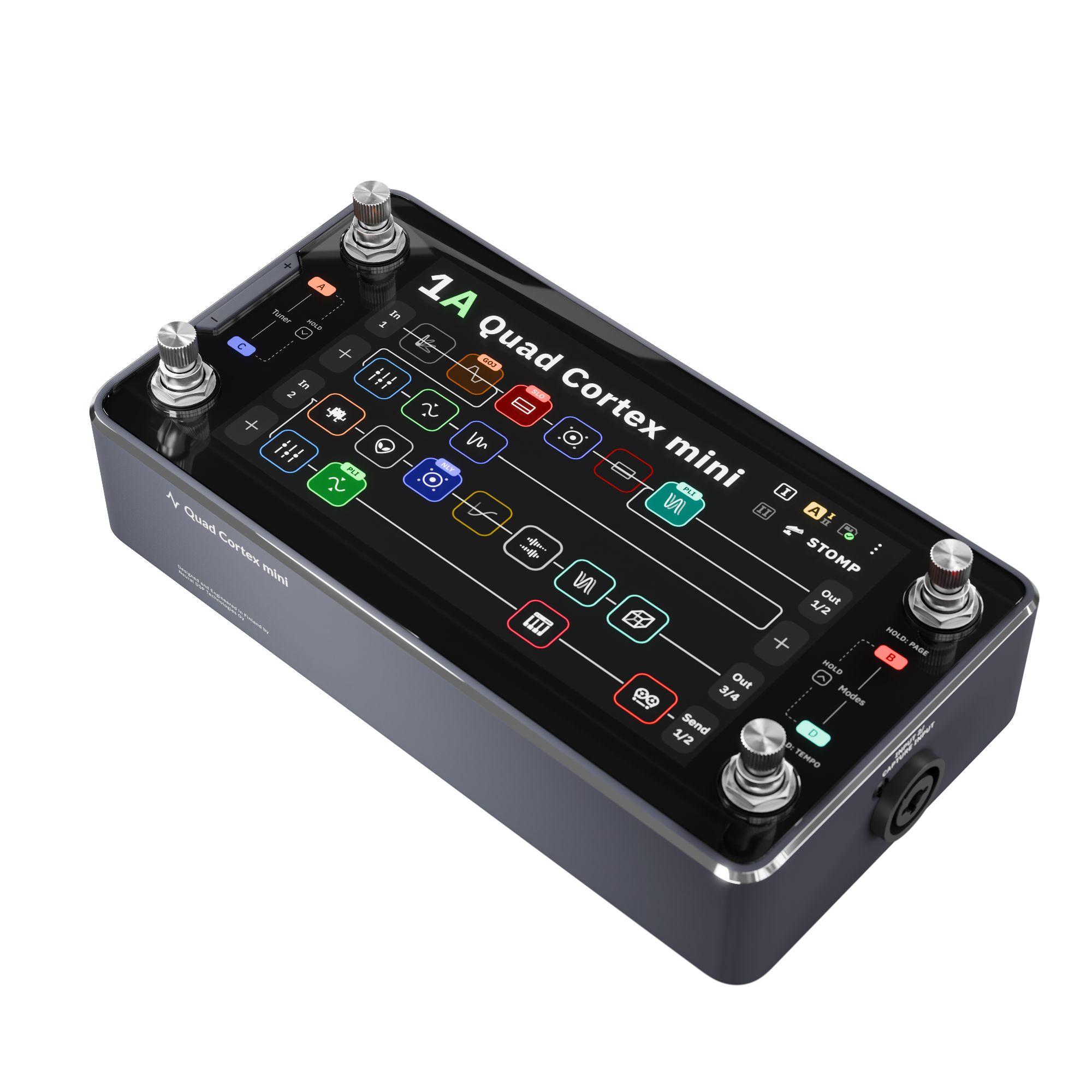 Neural DSP Quad Cortex Mini Digital Effects Processor and Amp Modeller
